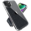 image:imageSpeck Clear iPhone 14 amp iPhone 13 Case  Drop Protection Scratch Resistant amp AntiYellowing Dual Layer Case for iPhone 14 amp iPhone 13 Case for 61 inch Model  GemShellClearClear WPlatinum Glitter