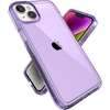 image:imageSpeck Clear iPhone 15 Plus amp 14 Plus Case Drop Protection Scratch Resistant Dual Layer Slim Phone Case for 67 Inch iPhones  AntiYellowing amp AntiFade Case  Amethyst Purple GemShellAmethyst PurpleClear