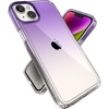 image:imageSpeck Clear iPhone 15 Plus amp 14 Plus Case Drop Protection Scratch Resistant Dual Layer Slim Phone Case for 67 Inch iPhones  AntiYellowing amp AntiFade Case  Amethyst Purple GemShellAmethyst Purple FadeClear