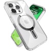 image:imageSpeck Clear iPhone 15 Pro Case  ClickLock NoSlip Interlock Built for MagSafe Drop Protection Grip  Scratch Resistant AntiYellowing 61 Inch Phone Case  Presidio Grip ClearChromeiPhone 15 Pro