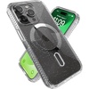 image:imageSpeck iPhone 15 Pro Case  ClickLock NoSlip Interlock Built for MagSafe Drop Protection Grip  AntiYellowing 61 Inch Phone Case  Presidio Lux Grip ClearPlatinum Glitter