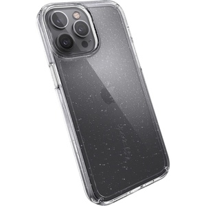 image:imageSpeck Clear iPhone 13 Pro Max Case  Slim Drop Protection  for iPhone 13 Pro Max amp iPhone 12 Pro Max  Scratch Resistant AntiYellowing AntiFade 67 Inch Phone Case  GemShell Pink TintChiffonClearPlatinum Glitter