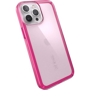 image:imageSpeck Clear iPhone 13 Pro Max Case  Slim Drop Protection  for iPhone 13 Pro Max amp iPhone 12 Pro Max  Scratch Resistant AntiYellowing AntiFade 67 Inch Phone Case  GemShell Pink TintChiffonPink TintNeon Berry