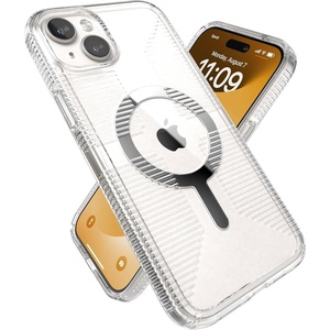 image:imageSpeck Clear iPhone 15 Plus Case  Slim Built for MagSafe Drop Protection Grip  for iPhone 15 Plus amp iPhone 14 Plus  Scratch Resistant AntiYellowing 67 Inch Phone Case  GemShell Grip CleariPhone 15 Plus14 Plus