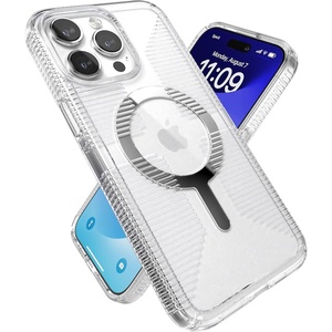 image:imageSpeck Clear iPhone 15 Plus Case  Slim Built for MagSafe Drop Protection Grip  for iPhone 15 Plus amp iPhone 14 Plus  Scratch Resistant AntiYellowing 67 Inch Phone Case  GemShell Grip CleariPhone 15 Pro Max