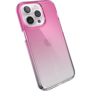 image:imageSpeck MagSafe Case for iPhone 13 Pro  Drop amp Camera Protection Clear Phone Case Wireless Charging Compatible  ClearClearFuschia FadeClear
