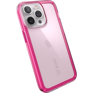 image:imageSpeck MagSafe Case for iPhone 13 Pro  Drop amp Camera Protection Clear Phone Case Wireless Charging Compatible  ClearClearPink TintNeon Berry