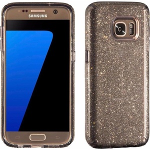 image:imageSpeck Products 758365637 CandyShell Cell Phone Case for Samsung Galaxy S7  Retail Packaging  Obsidian GoldBlackObsidian Gold GlitterObsidian Black