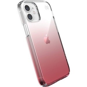image:imageSpeck Products Presidio PerfectClear Ombre iPhone 12 Mini CasePolycarbonateWireless Charging Compatible ClearVintage Rose