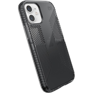 image:imageSpeck Products Presidio PerfectClear Ombre iPhone 12 Mini Polycarbonate ShockAbsorbent Case ClearAtmosphere FadeObsidianObsidian Grip