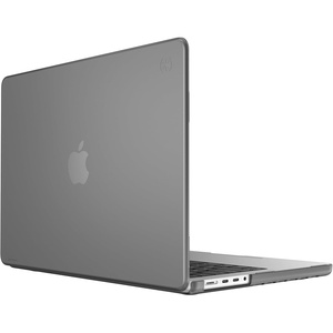 image:imageSpeck SmartShell MacBook Pro Case for M3 M2 and M1 Models  14 inch  Scratch Resistant Hardshell Case  ClearGraphite Grey