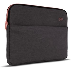 image:imageSpeck Transfer ProPocket Universal 1314 Inch Laptop Sleeve with Front Pocket  Durable Protective Case Compatible with MacBook Air M2M3M4 13inch 20222025  Cloudy GreyRose Gold