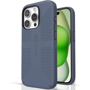 image:imageSpeck iPhone 15 Case  Built for MagSafe Drop Protection Grip  for iPhone 15 iPhone 14 amp iPhone 13  Scratch Resistant Soft Touch 61 Inch Phone Case  CandyShell Grip BlackSlate GreyMystery BlueFaded Denim