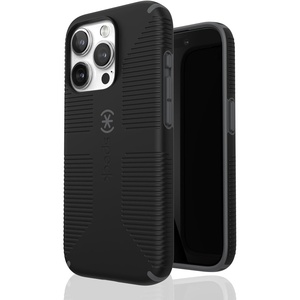 image:imageSpeck iPhone 15 Case  Built for MagSafe Drop Protection Grip  for iPhone 15 iPhone 14 amp iPhone 13  Scratch Resistant Soft Touch 61 Inch Phone Case  CandyShell Grip BlackSlate GreyBlackSlate Grey