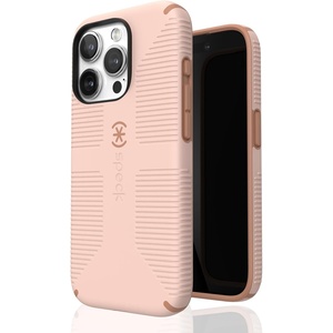 image:imageSpeck iPhone 15 Case  Built for MagSafe Drop Protection Grip  for iPhone 15 iPhone 14 amp iPhone 13  Scratch Resistant Soft Touch 61 Inch Phone Case  CandyShell Grip BlackSlate GreyBeige CreamDried Apricot