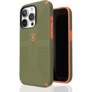 image:imageSpeck iPhone 15 Case  Built for MagSafe Drop Protection Grip  for iPhone 15 iPhone 14 amp iPhone 13  Scratch Resistant Soft Touch 61 Inch Phone Case  CandyShell Grip BlackSlate GreyBush GreenPumpkin Pie