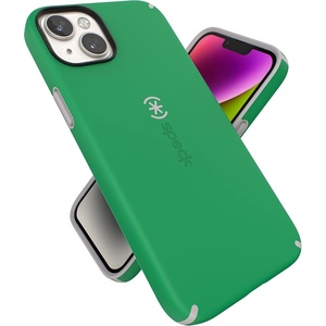 image:imageSpeck iPhone 15 Plus amp 14 Plus Case  Drop Protection Scratch Resistant Built for MagSafe iPhone Case Soft Touch Coating  67 iPhone Case Dual Layer  Renew GreenSweater Grey CandyShell ProRenew GreenSweater Grey