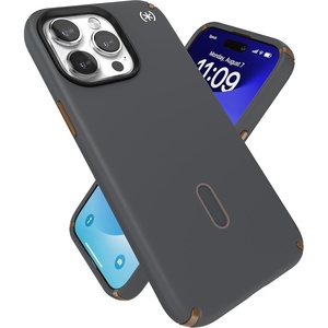 image:imageSpeck iPhone 15 Pro Max Case  ClickLock NoSlip Interlock Built for MagSafe Drop Protection  Scratch Resistant Soft Touch 67 Inch Phone Case  Presidio2 Pro Dahlia PinkRose CopperWhiteCharcoal GreyCool BronzeWhite