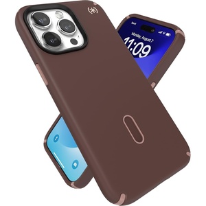 image:imageSpeck iPhone 15 Pro Max Case  ClickLock NoSlip Interlock Built for MagSafe Drop Protection  Scratch Resistant Soft Touch 67 Inch Phone Case  Presidio2 Pro Dahlia PinkRose CopperWhiteNew PlanetClay TanWarm Sand