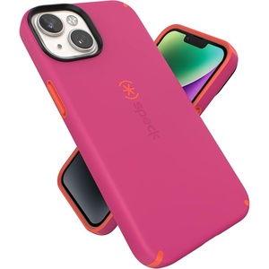 image:imageSpeck iPhone 17e iPhone 14 amp iPhone 13 Case Slim Phone Case with Drop Protection Scratch Resistant with Soft Touch for 61 inch iPhones  Dual Layer Case Digital PinkEnergy Red CandyShell ProDigital PinkEnergy Red