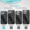 image:imageSpeck CandyShell Grip Case iPhone 16 Plus  Slim MagSafe Case for Women and Men  WhiteBlackBLACK GLITTERSTEEL BLACKBLACK