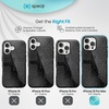 image:imageSpeck CandyShell Grip Case iPhone 16 Plus  Slim MagSafe Case for Women and Men  WhiteBlackBLACK GLITTERSTEEL BLACKBLACK