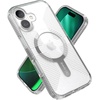 image:imageSpeck CandyShell Grip Case iPhone 16 Plus  Slim MagSafe Case for Women and Men  WhiteBlackClear