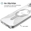 image:imageSpeck CandyShell Grip Case iPhone 16 Plus  Slim MagSafe Case for Women and Men  WhiteBlackClear