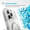 image:imageSpeck CandyShell Grip Case iPhone 16 Plus  Slim MagSafe Case for Women and Men  WhiteBlackClearChrome  ClickLock