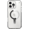 image:imageSpeck CandyShell Grip Case iPhone 16 Plus  Slim MagSafe Case for Women and Men  WhiteBlackClearChrome  ClickLock