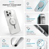 image:imageSpeck CandyShell Grip Case iPhone 16 Plus  Slim MagSafe Case for Women and Men  WhiteBlackClearChrome Grip  MagSafe