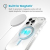 image:imageSpeck CandyShell Grip Case iPhone 16 Plus  Slim MagSafe Case for Women and Men  WhiteBlackClearChrome Grip  MagSafe