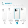 image:imageSpeck CandyShell Grip Case iPhone 16 Plus  Slim MagSafe Case for Women and Men  WhiteBlackClearChrome Grip  MagSafe