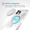 image:imageSpeck CandyShell Grip Case iPhone 16 Plus  Slim MagSafe Case for Women and Men  WhiteBlackClearChrome Grip  MagSafe
