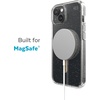image:imageSpeck CandyShell Grip Case iPhone 16 Plus  Slim MagSafe Case for Women and Men  WhiteBlackClearGold Glitter