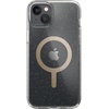 image:imageSpeck CandyShell Grip Case iPhone 16 Plus  Slim MagSafe Case for Women and Men  WhiteBlackClearGold Glitter