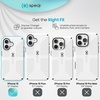 image:imageSpeck CandyShell Grip Case iPhone 16 Plus  Slim MagSafe Case for Women and Men  WhiteBlackWHITEBLACK