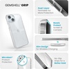 image:imageSpeck Clear iPhone 15 Pro Case  Slim Drop Protection Grip  Scratch Resistant AntiYellowing 61 Inch Phone Case  GemShell Grip CleariPhone 15 Plus14 Plus
