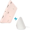 image:imageSpeck Google Pixel Tablet 2023 Case and Stand  Full Back Thin Scratch Resistant Drop Protection amp Adjustable Kickstand  Works with Google Pixel Charging Speaker Dock  White amp Silver StandyShellKinda CoralRose Tea