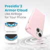 image:imageSpeck PRESIDIO2 Grip for iPhone 17 Air Case MagSafeCompatible Slim Protective Case DEEP SEASilver MetallicSpell BlueNimbus PinkDahlia PinkStrawberry Milk