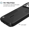 image:imageSpeck PRESIDIO2 Grip for iPhone 17 Pro Max Case ClickLock Interlock Slim Protective Case BlackSlate GreyWhite