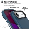 image:imageSpeck PRESIDIO2 PRO for iPhone 17 Air Case MagSafeCompatible Slim Protective Case DEEP SEASilver MetallicSpell Blue