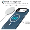 image:imageSpeck PRESIDIO2 PRO for iPhone 17 Air Case MagSafeCompatible Slim Protective Case DEEP SEASilver MetallicSpell Blue