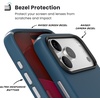 image:imageSpeck PRESIDIO2 PRO for iPhone 17 Pro Max Case MagSafeCompatible Slim Protective Case DEEP SEASilver MetallicSpell Blue