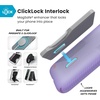 image:imageSpeck Presidio LUX Grip for iPhone 17 Air Case ClickLock Interlock Slim Protective Case Purple FadeMagic PurpleNew Poppy