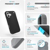 image:imageSpeck Presidio LUX Grip for iPhone 17 Case MagSafeCompatible Slim Protective Case IBIS PinkDark IBISKANOM GreenBlack  Slate