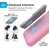 image:imageSpeck Presidio LUX Grip for iPhone 17 Pro Max Case ClickLock Interlock Slim Protective Case IBIS PinkDark IBISKANOM Green