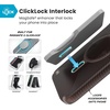 image:imageSpeck Presidio LUX Grip for iPhone 17 Pro Max Case ClickLock Interlock Slim Protective Case Luxury Shade MatteOrange
