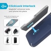 image:imageSpeck Presidio LUX Grip for iPhone 17 Pro Max Case ClickLock Interlock Slim Protective Case Purple FadeMagic PurpleNew PoppyCoastal BlueDust Grey  MagSafe  ClickLock