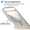 image:imageSpeck Presidio LUX for iPhone 17 Air Case MagSafeCompatible Slim Protective Case Hyper Mirror GlitterSilver Metallic